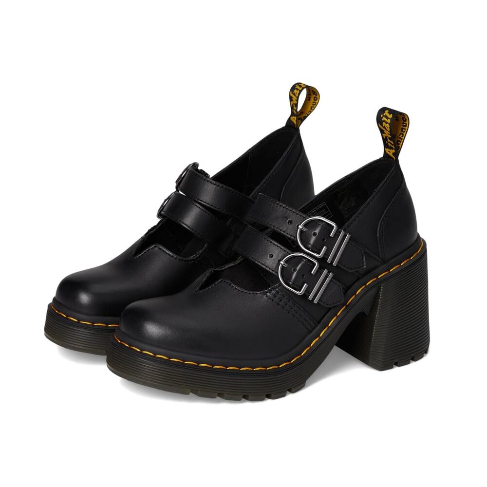 Dr. Martens Black Heeled Shoes